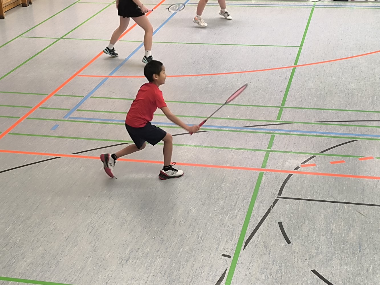 JE U13_Ruixiang in der Box