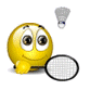 smiley badminton 1
